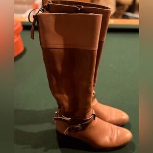 Franco Sarto tan boots